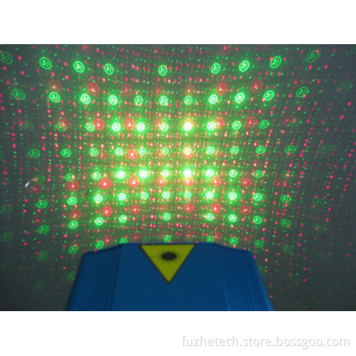 family holiday party laser lights